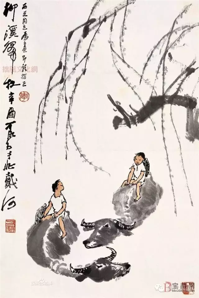 李可染一生創(chuàng)作作品1000件，市場拍了8000件，90%是假的